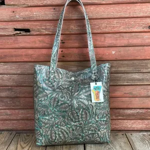 081 Trisha - Blank Slate w/ Turquoise Autumn