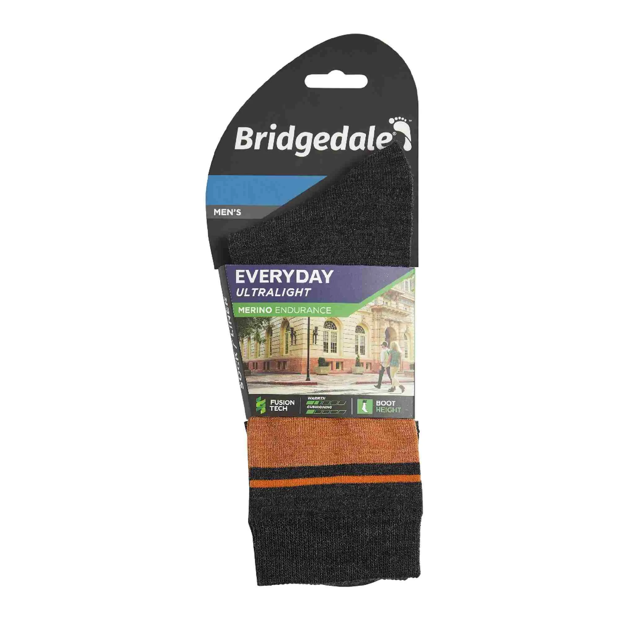 1 Pack Mens Liner Base Layer Merino Wool Boot Socks