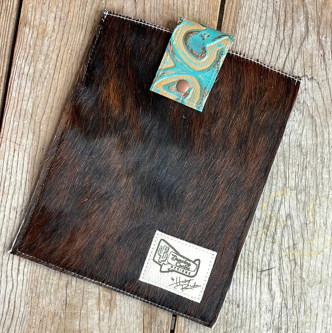 13'' Tablet Sleeve - Red Brindle w/ Agave Laredo