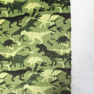 1M REMNANT DINOS SHERPA BACKED CUDDLE FLEECE SALE
