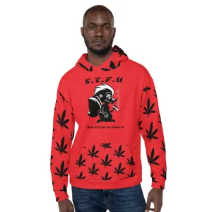 420 Skunk Hoodie - Red