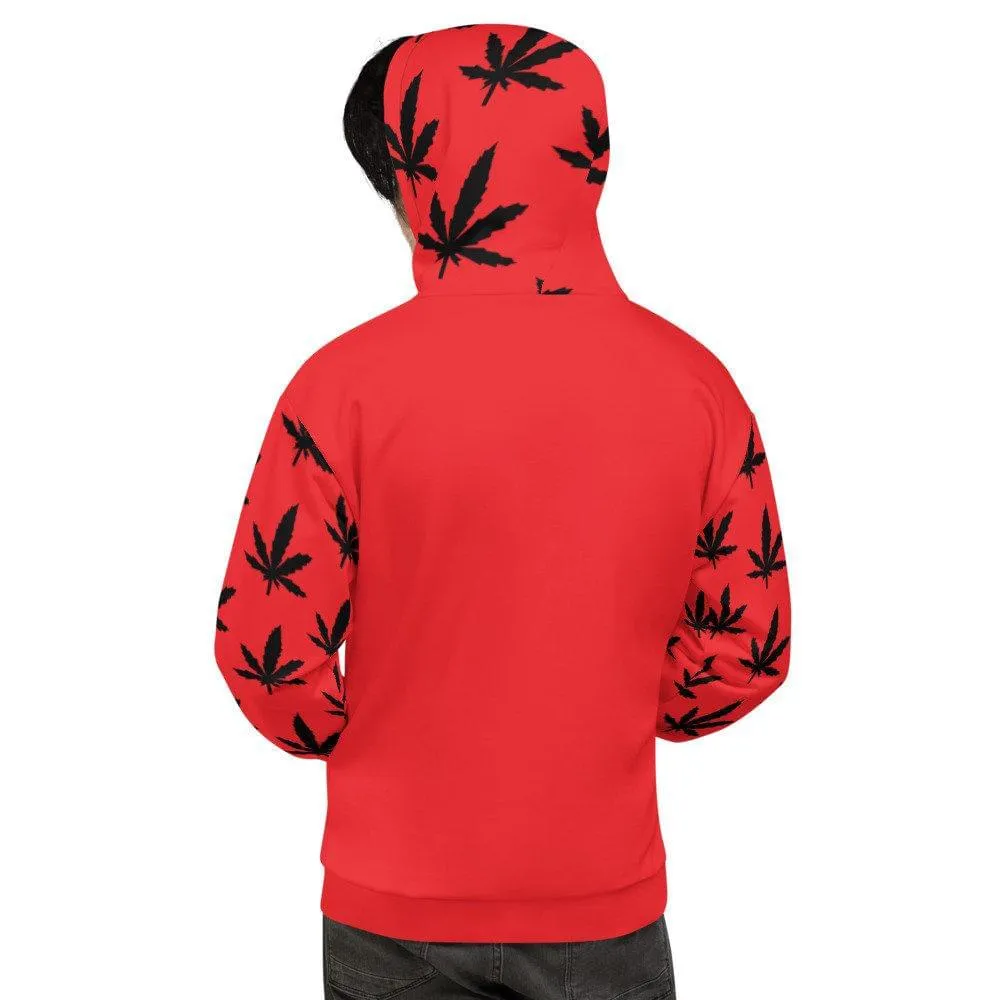 420 Skunk Hoodie - Red