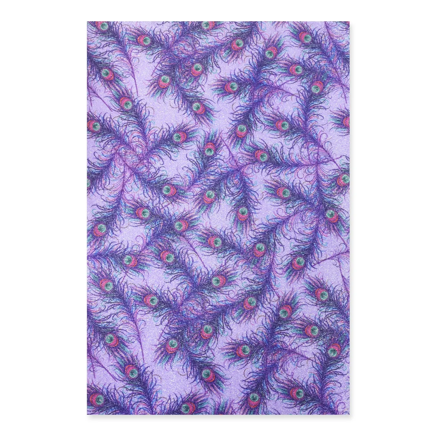 8*12" Nine-tailed fox Glitter Faux leather sheets Glitter PU fabric Earring Supplies 1pcs 102631