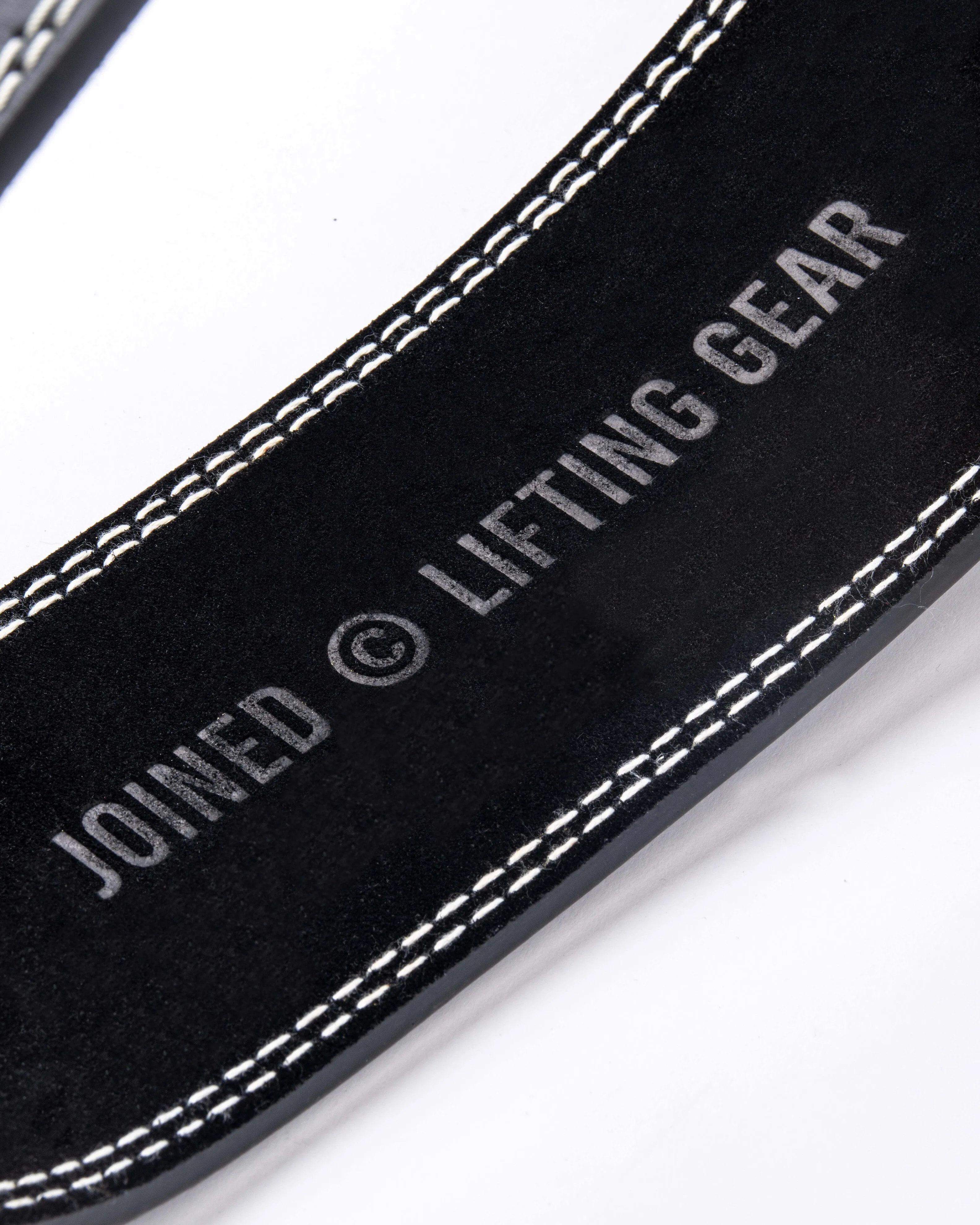 8MM Full Logo Aniline Leather Lifting Belt