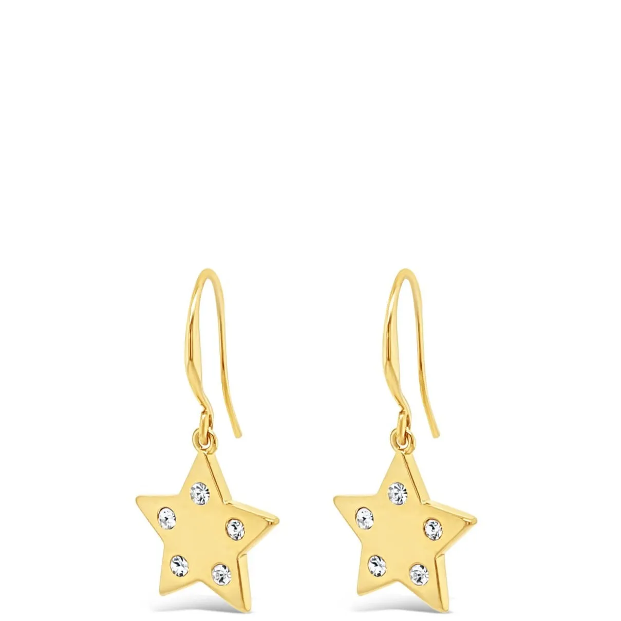 Absolute Star Drop Earrings - Gold