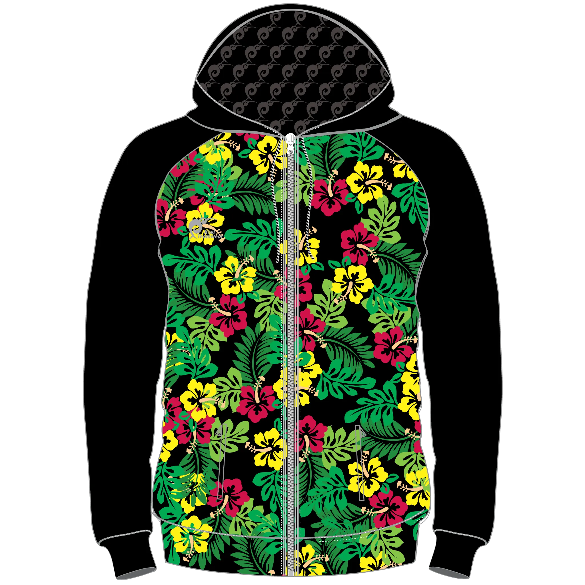 Adults Sublimated Zip Hoodie