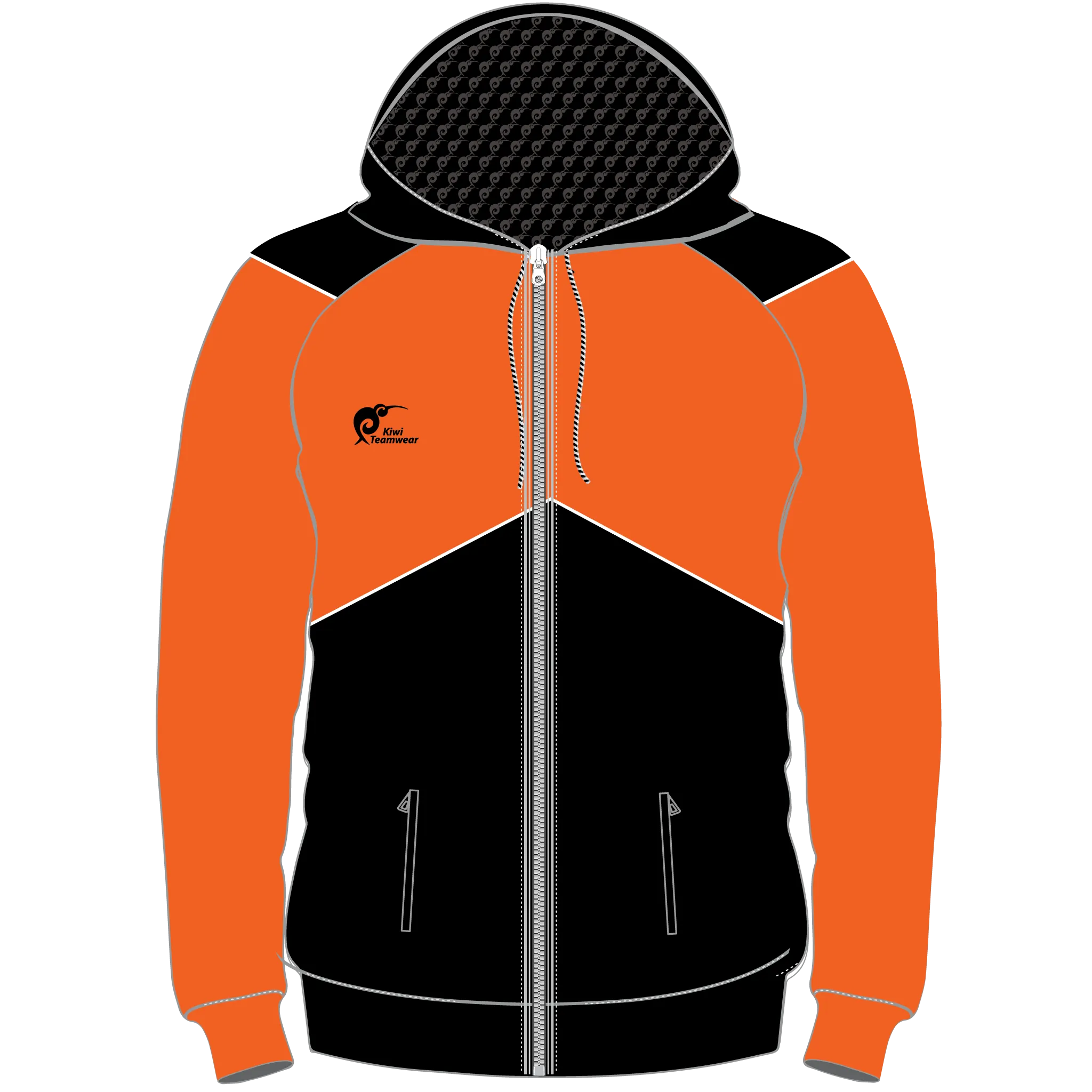 Adults Sublimated Zip Hoodie