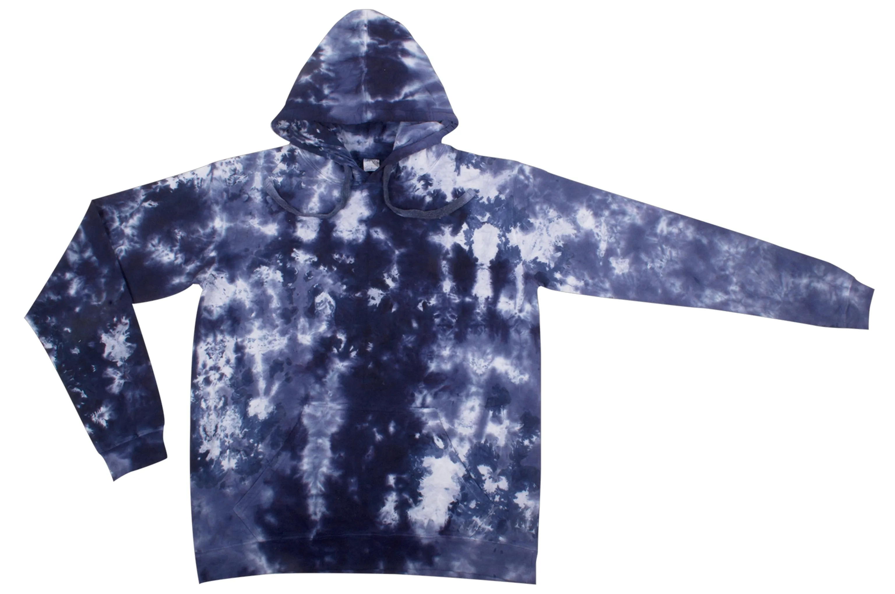Adults Tie Dye Pullover Hooded Fleece (Style #788)