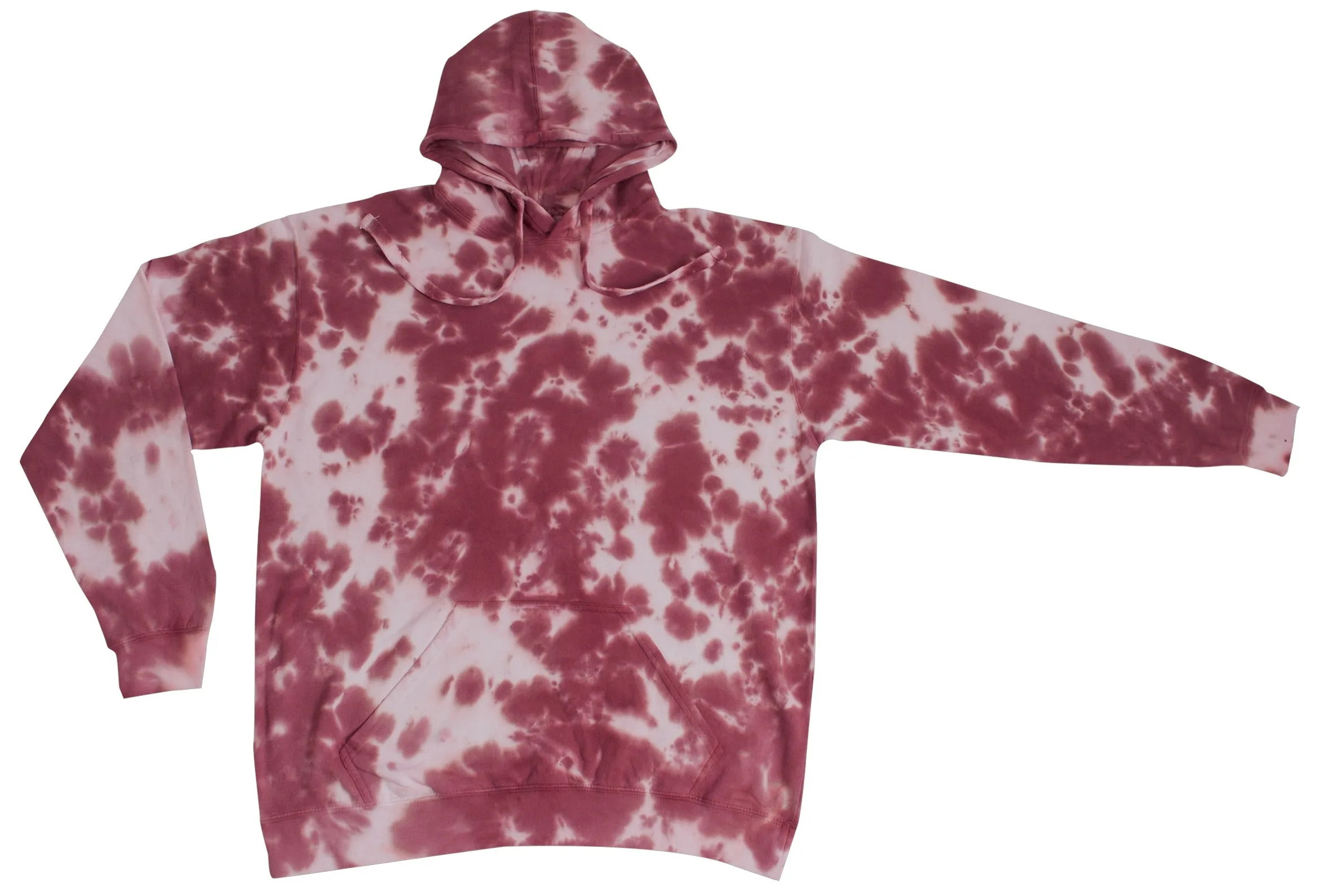 Adults Tie Dye Pullover Hooded Fleece (Style #788)