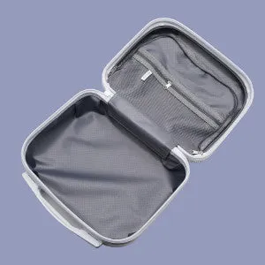 Aidangus - Pink Mini Carry On Bag with Bonus Mesh Bags x 3 - Card Carry - Travel Size Bottle Set - Satin Eye Mask