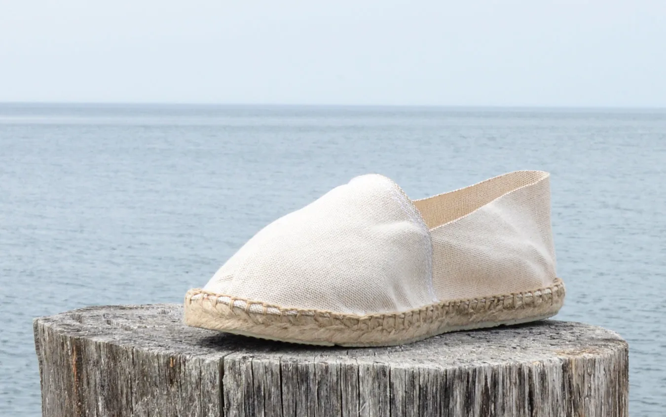ALAIN LINEN  MENS ESPADRILLES