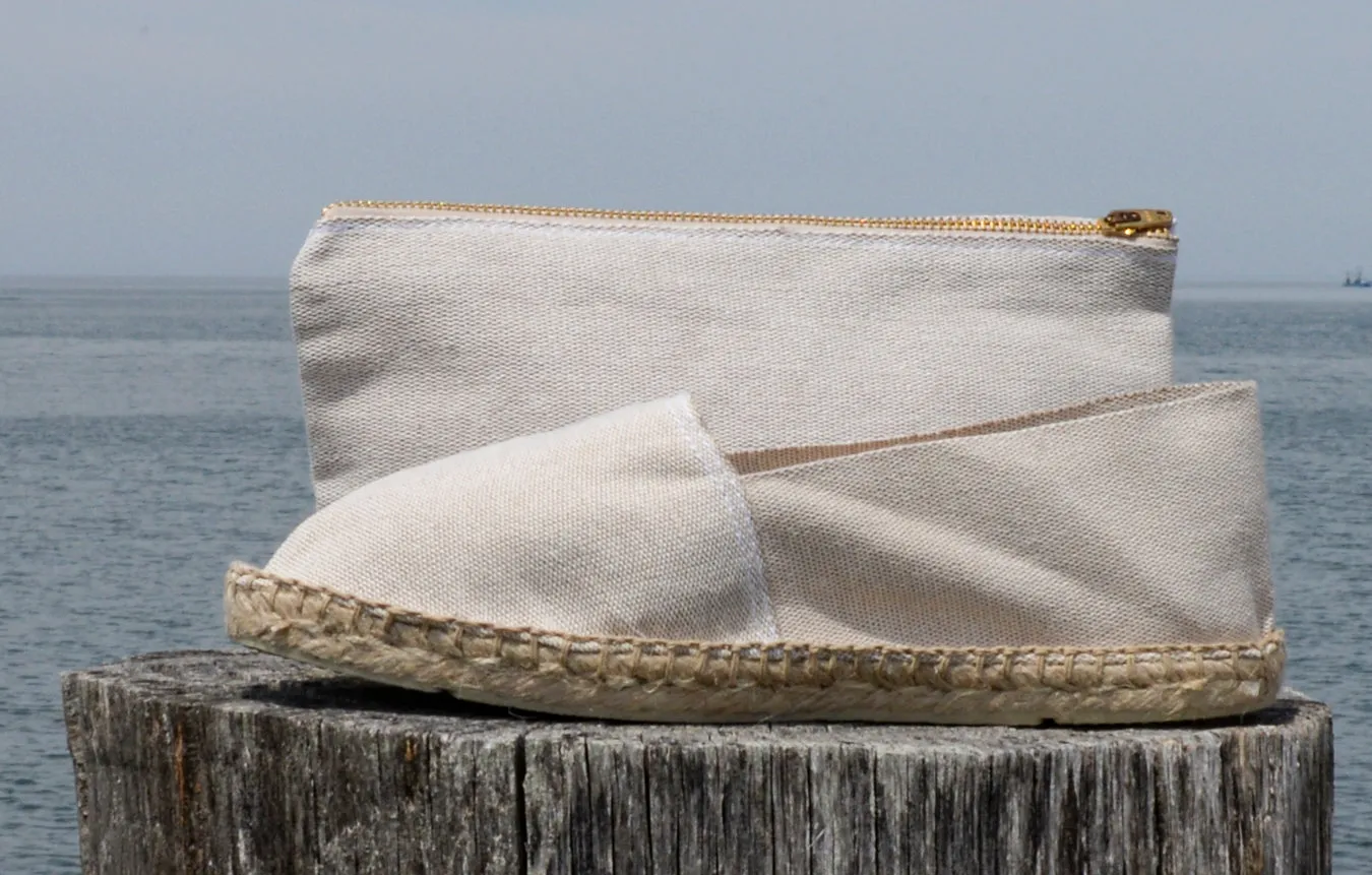 ALAIN LINEN  MENS ESPADRILLES
