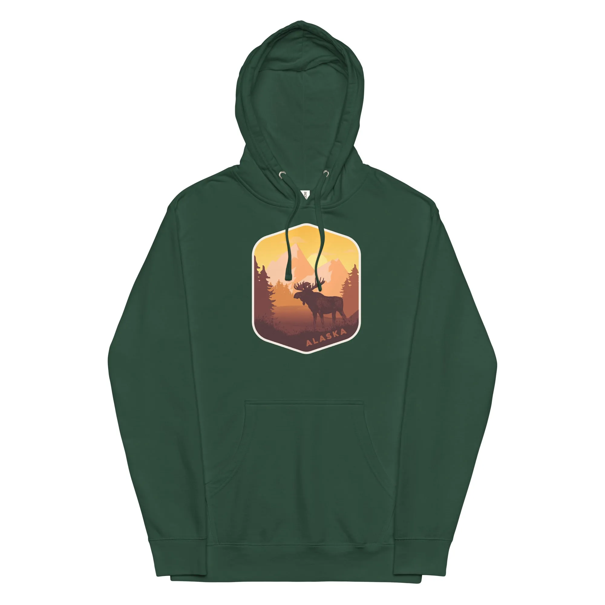 Alaska Moose Hoodie