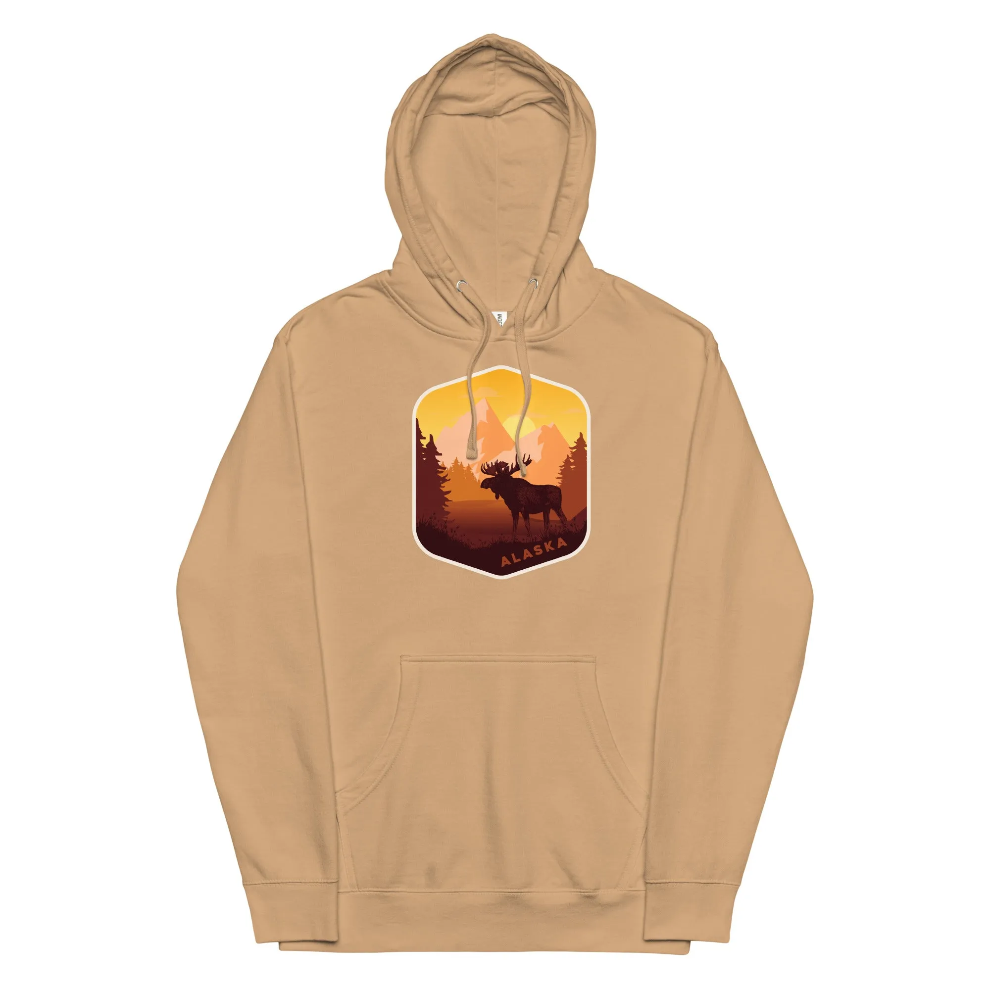 Alaska Moose Hoodie