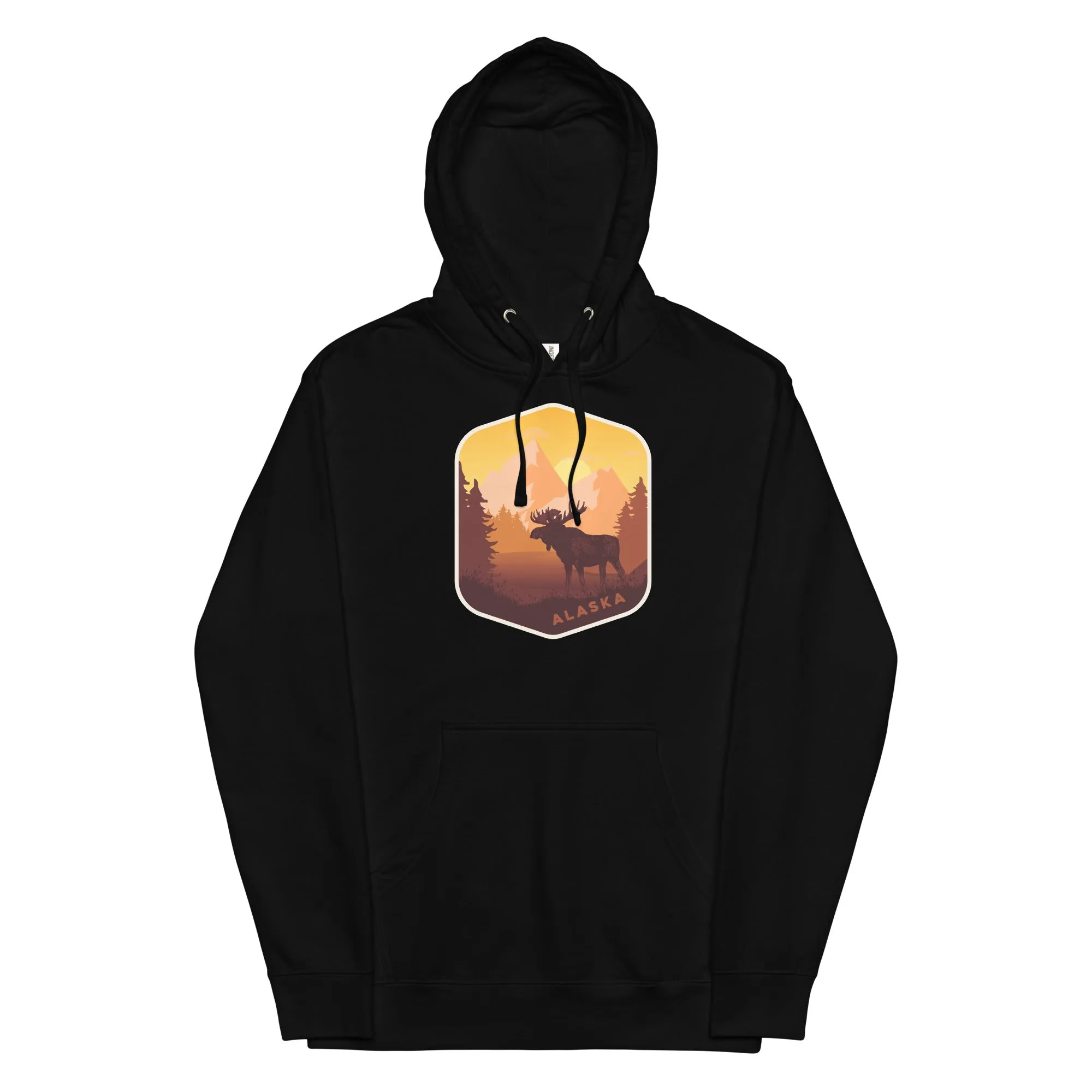 Alaska Moose Hoodie