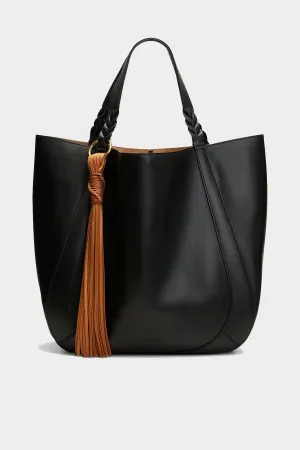 Albers Tote in Noir