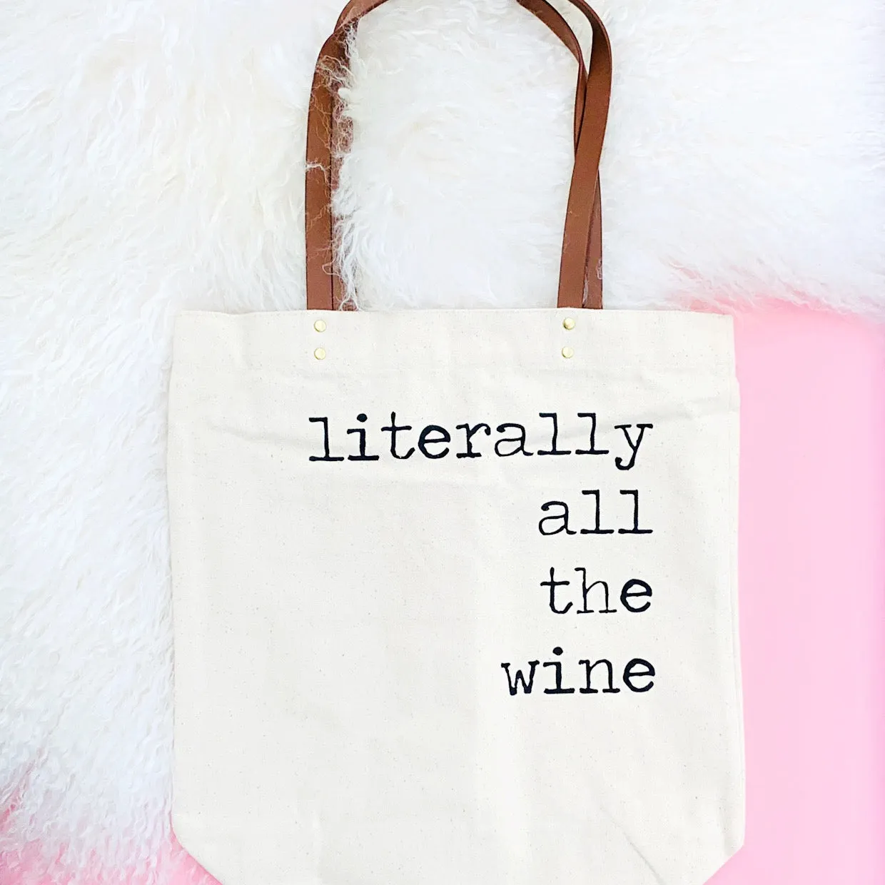 All The Wine Tote Bag