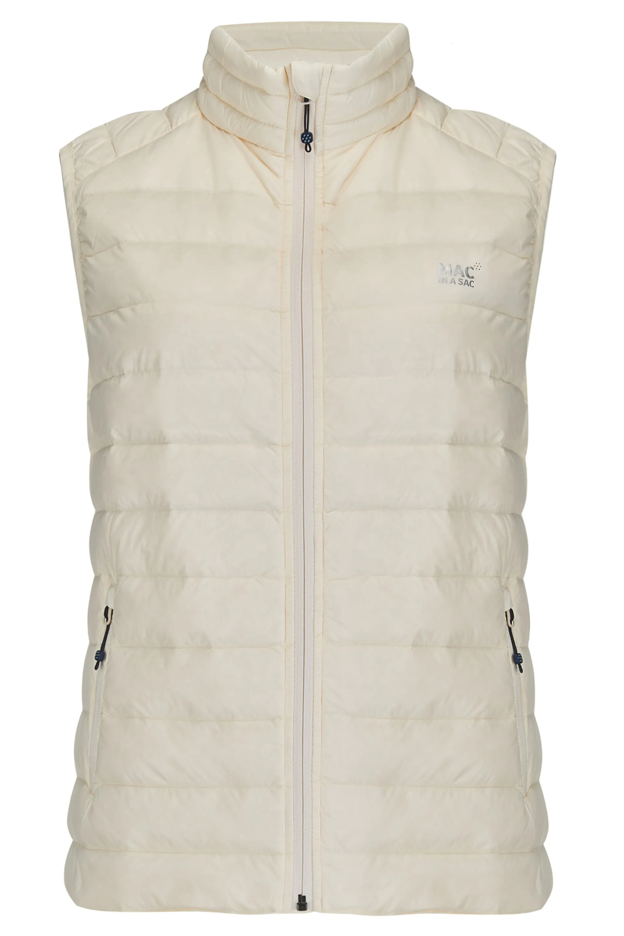 Alpine Ladies Packable Down Vest - Ivory