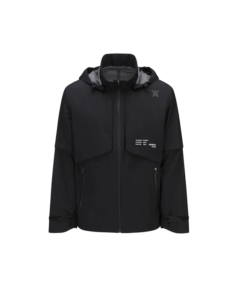 ANEW Men's Rain Jacket - Black