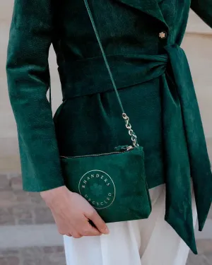 ANNA POUCH - UPCYCLED LEATHER