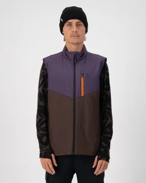 Arete Merino Insulated Vest - Indigo / Cedar