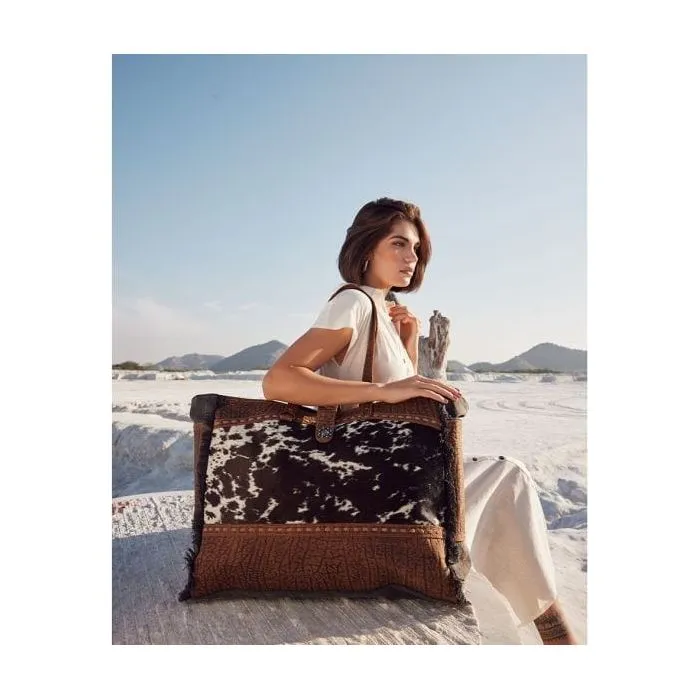 Asher Canvas And Hairon Bag