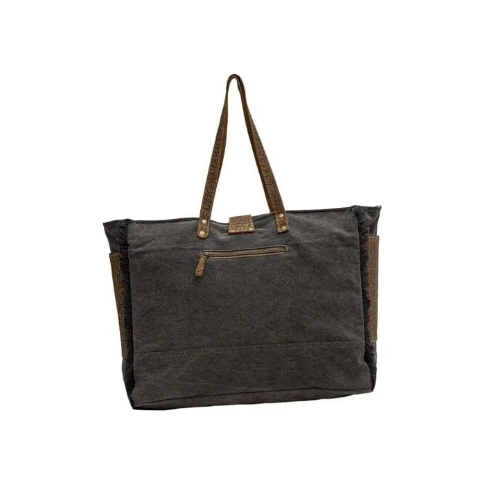 Asher Canvas And Hairon Bag