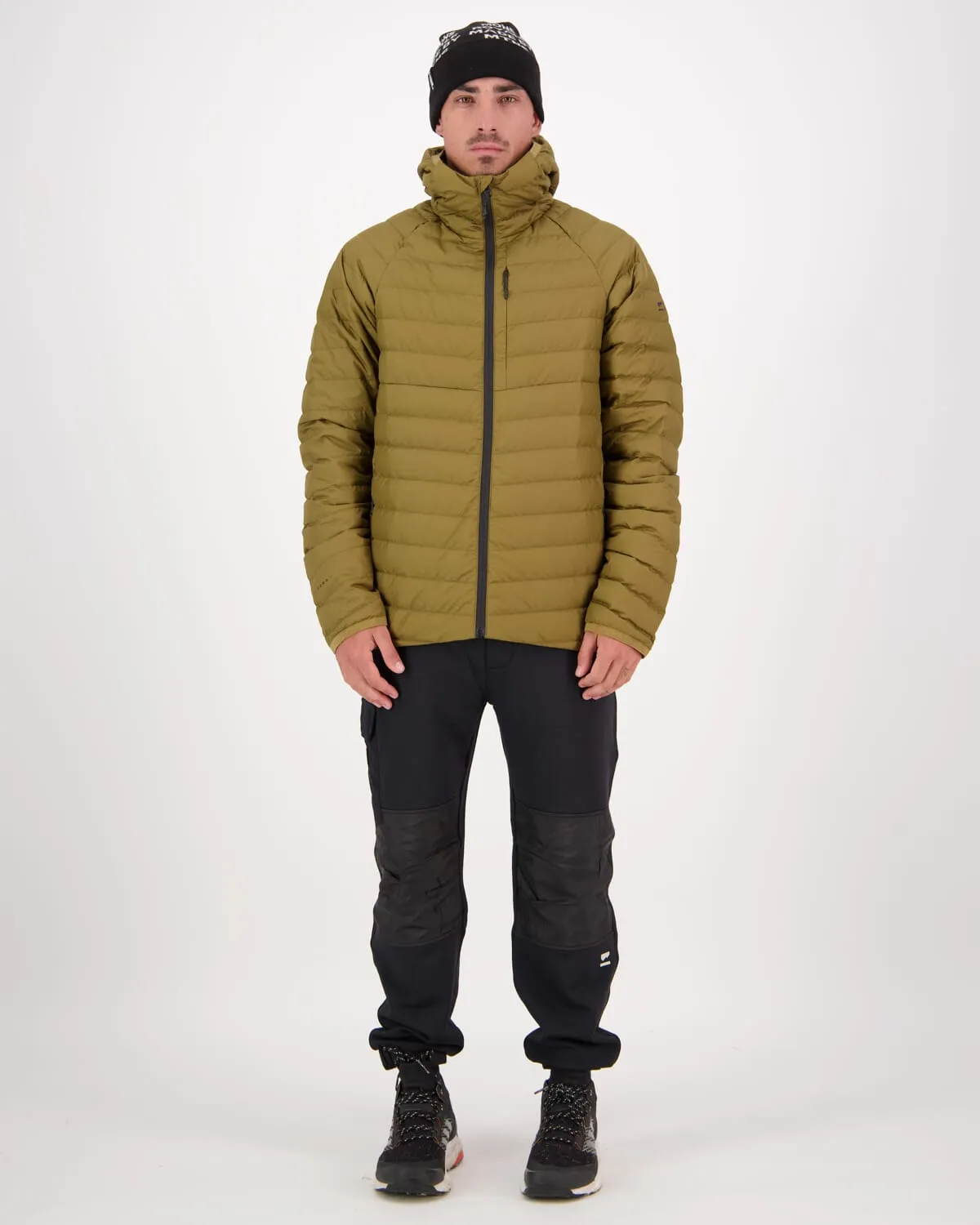 Atmos Wool x Down Insulated Hood - Lichen