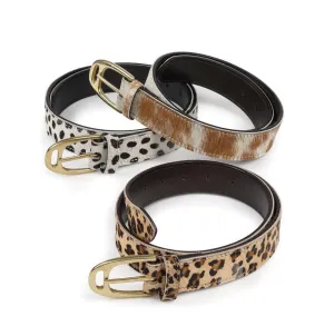 Aubrion 35Mm Cow Hair Belt