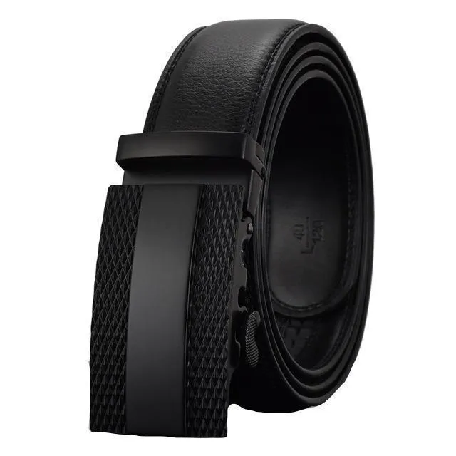 Automatic Alloy Buckle Leather Belts