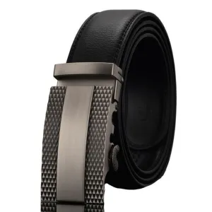 Automatic Alloy Buckle Leather Belts