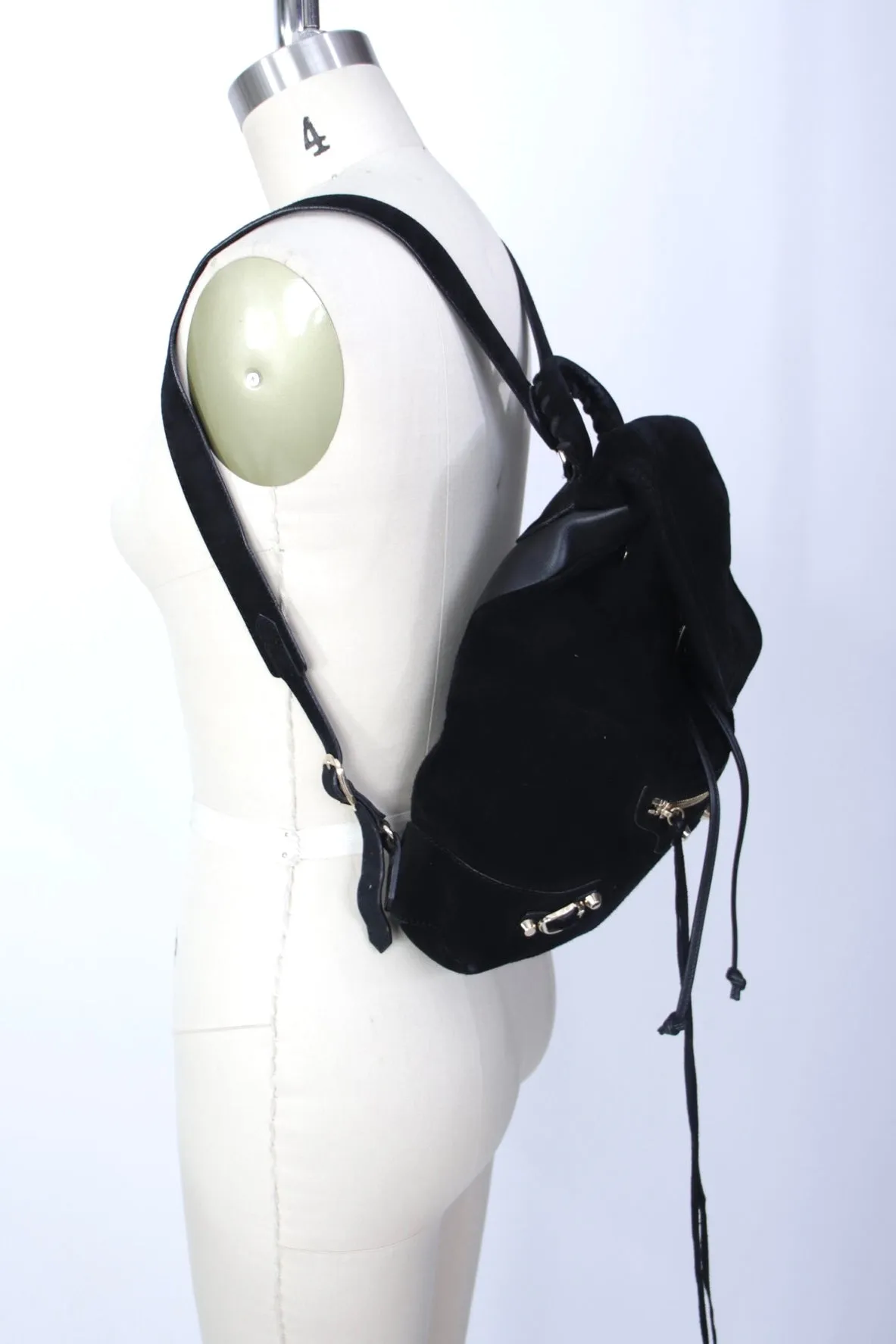 Balenciaga Motocross Suede Backpack*