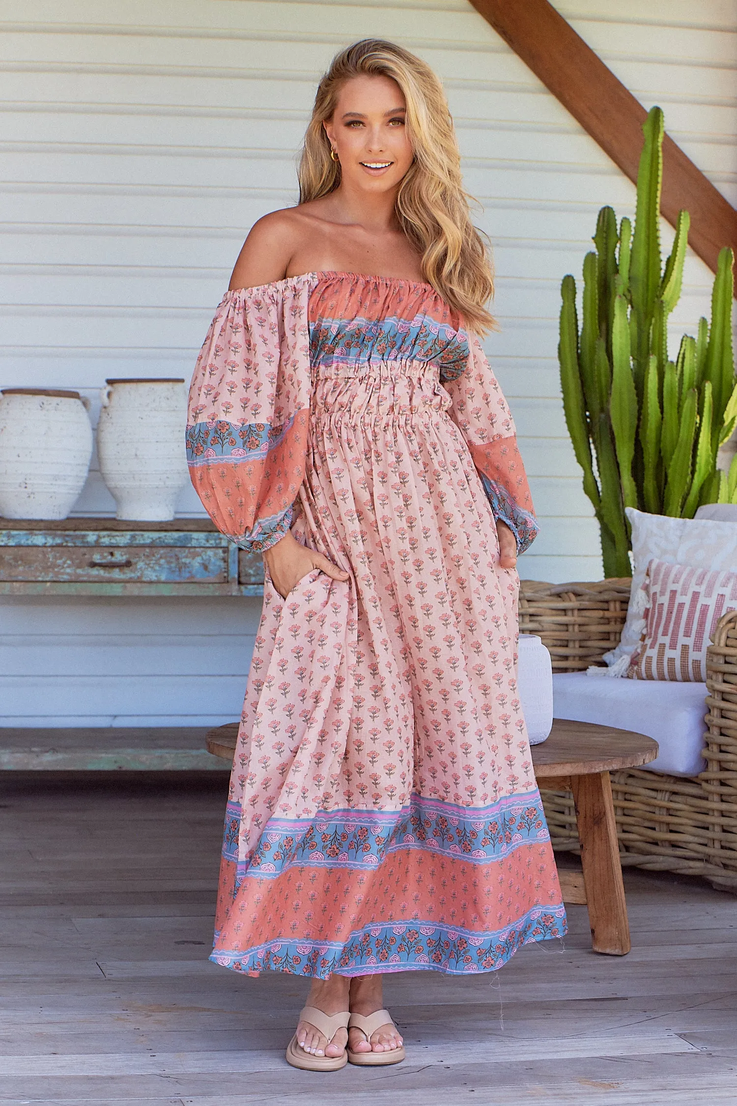 Banksii Print Haze Dress
