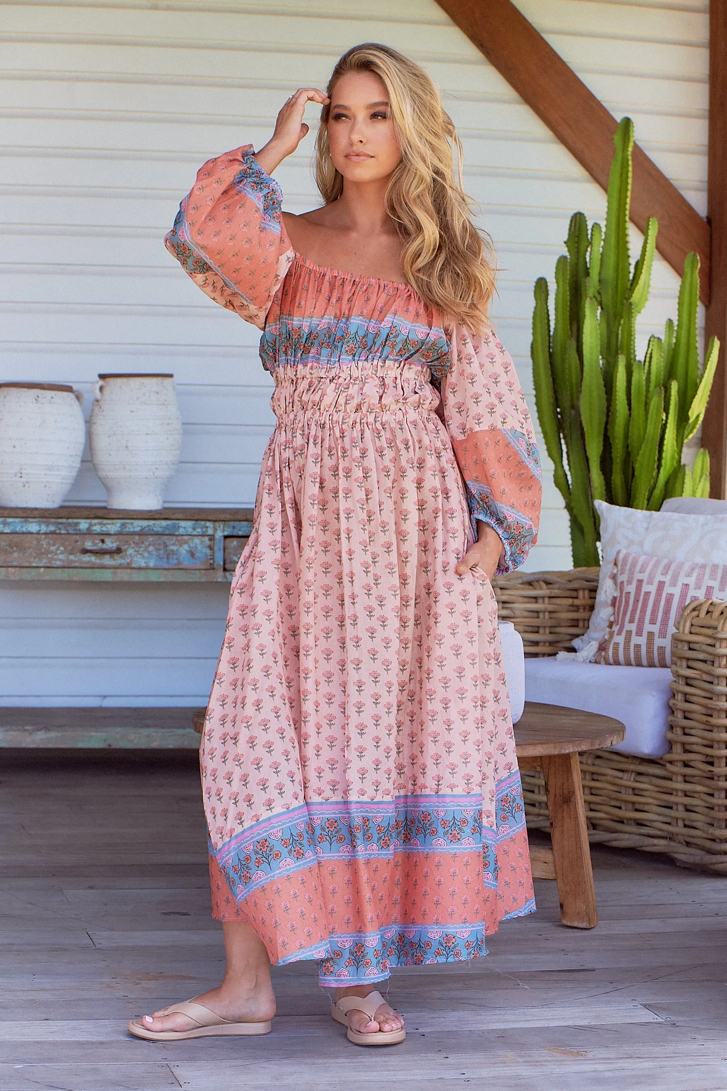 Banksii Print Haze Dress