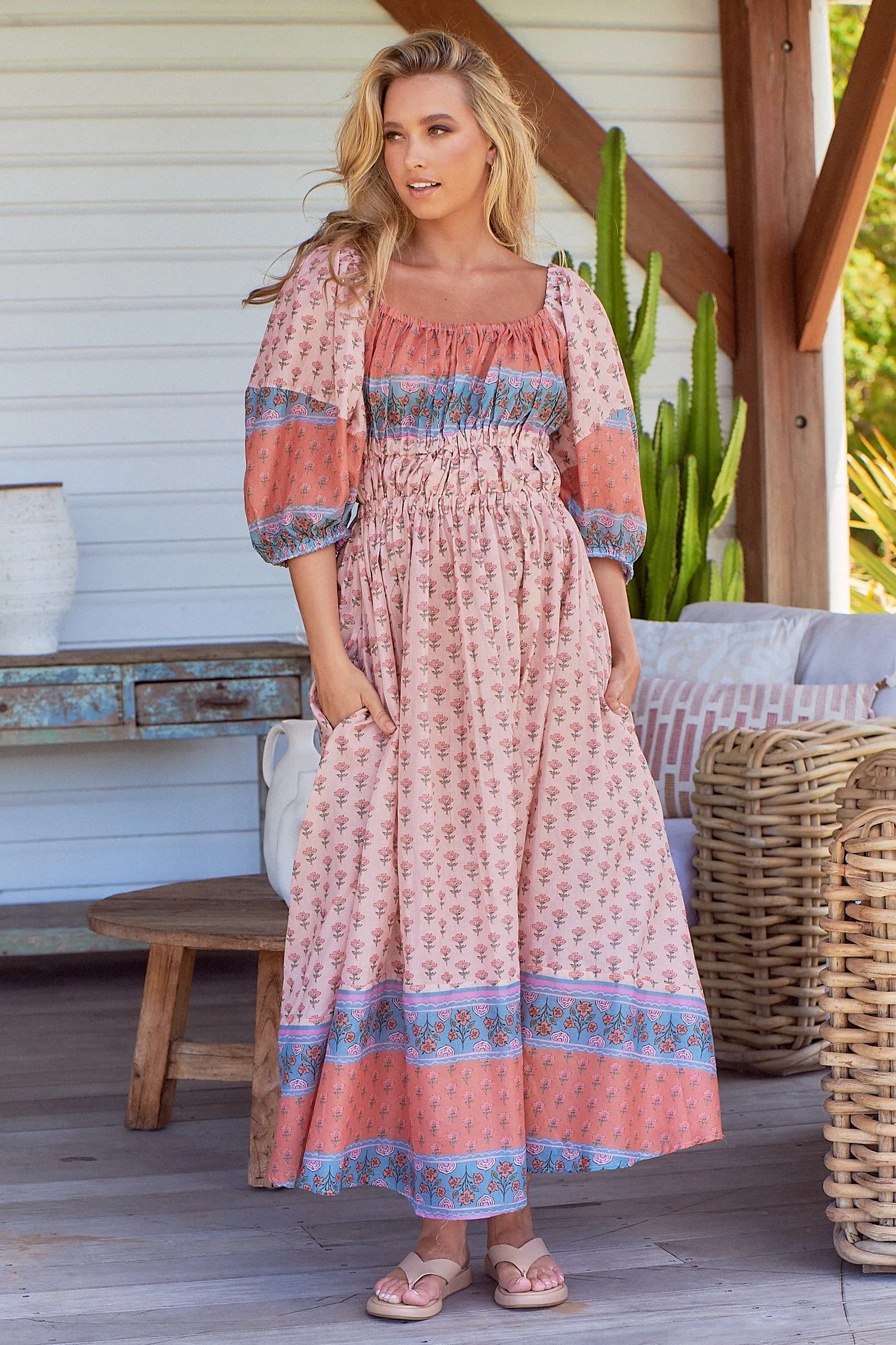 Banksii Print Haze Dress