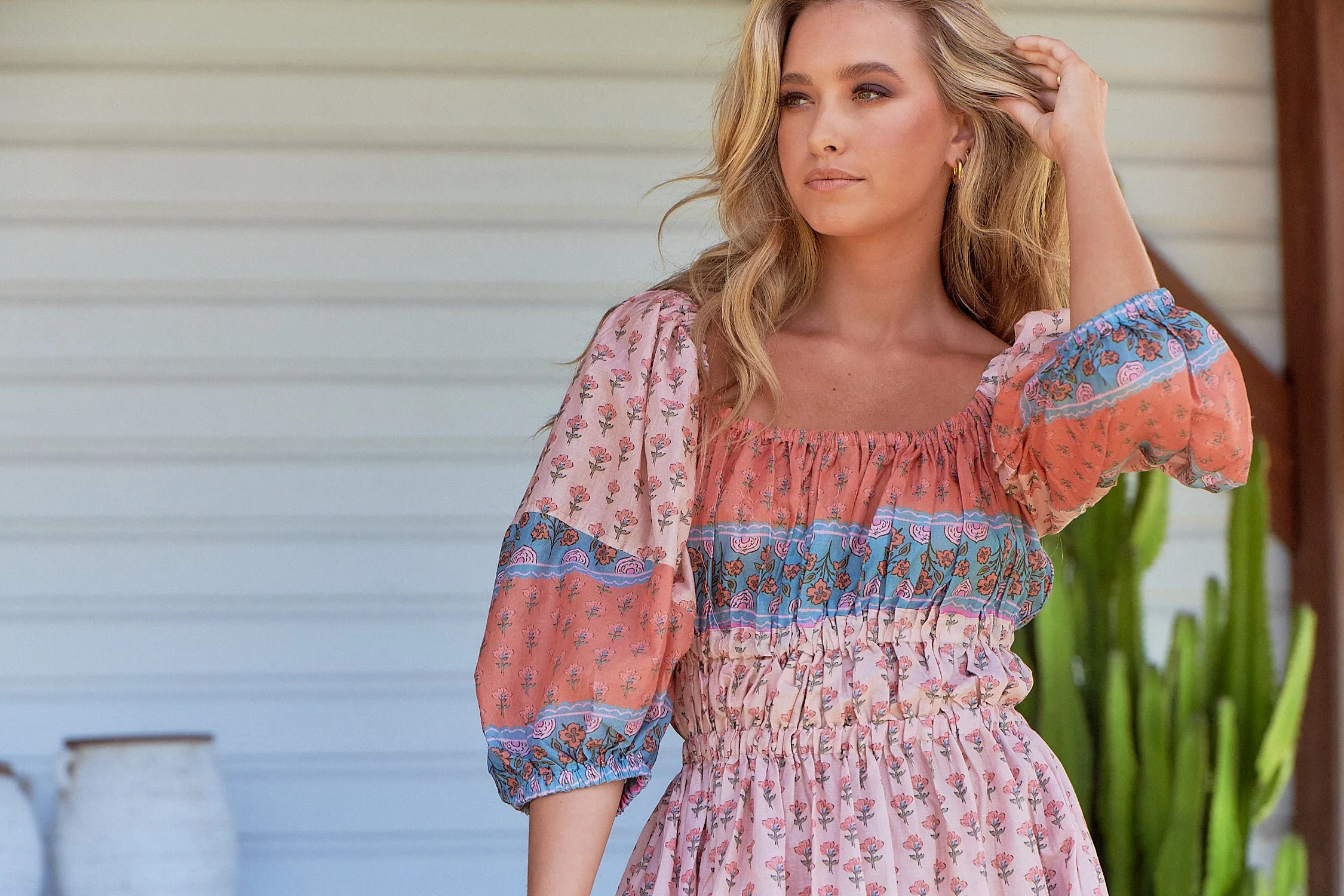 Banksii Print Haze Dress