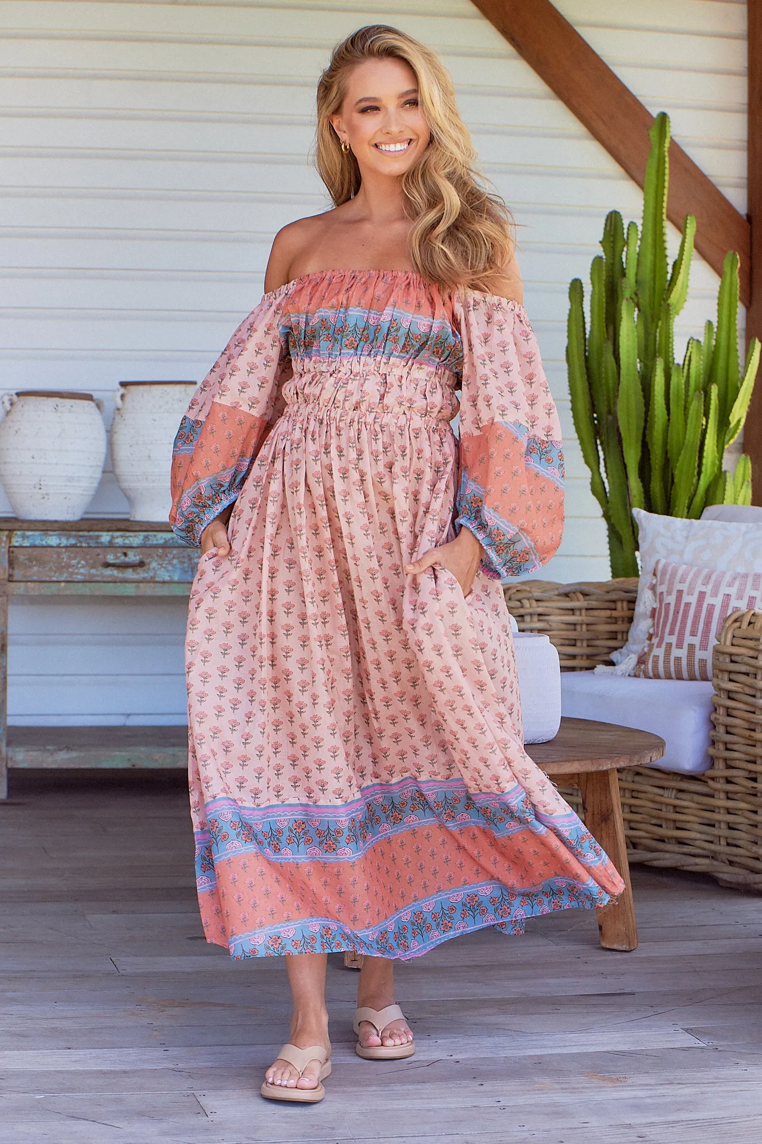 Banksii Print Haze Dress