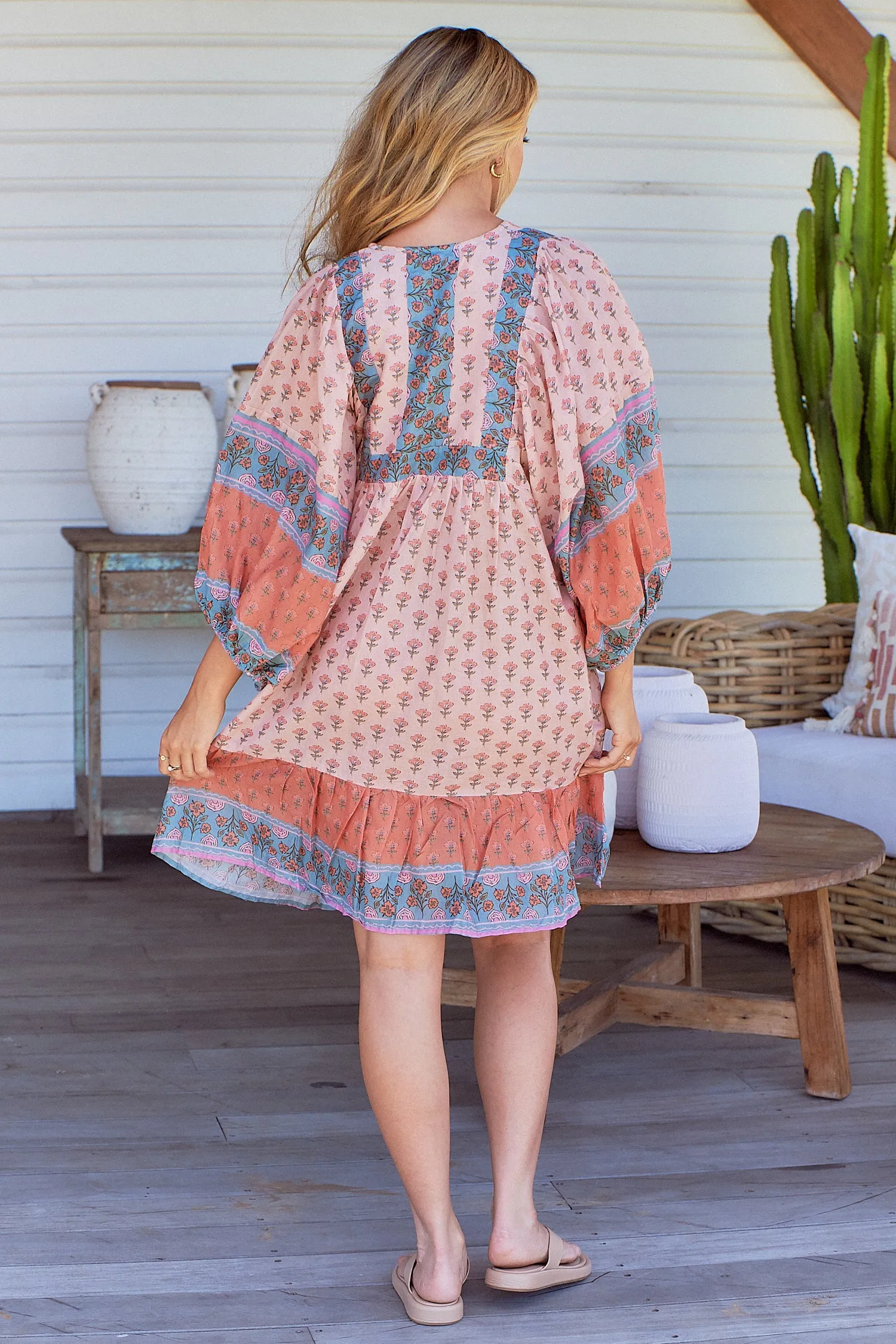 Banksii Print Zarina Dress
