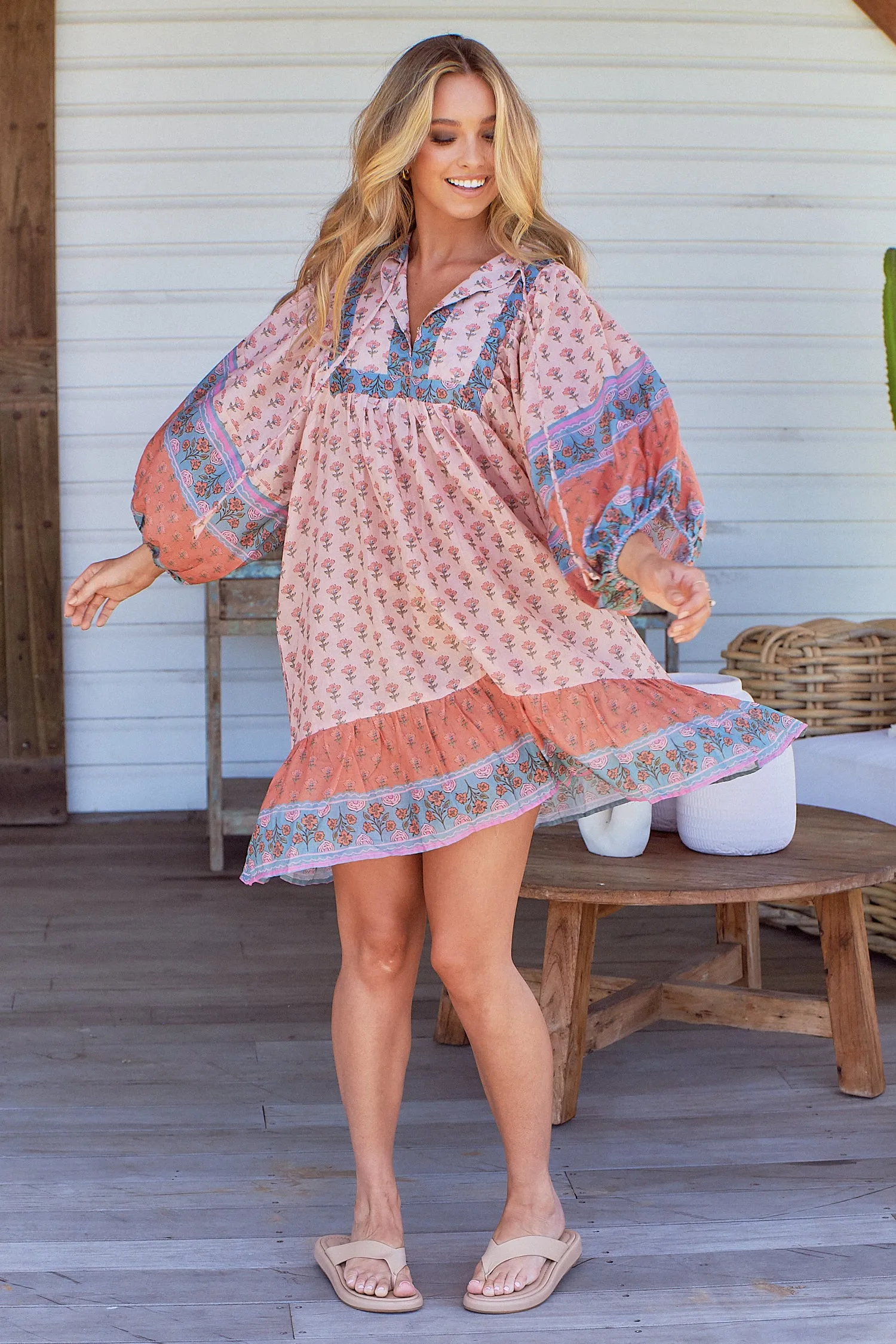 Banksii Print Zarina Dress