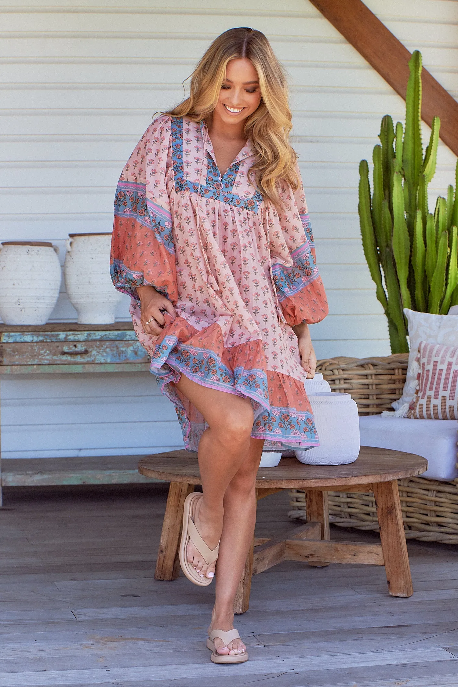Banksii Print Zarina Dress