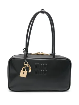 Beau leather handbag