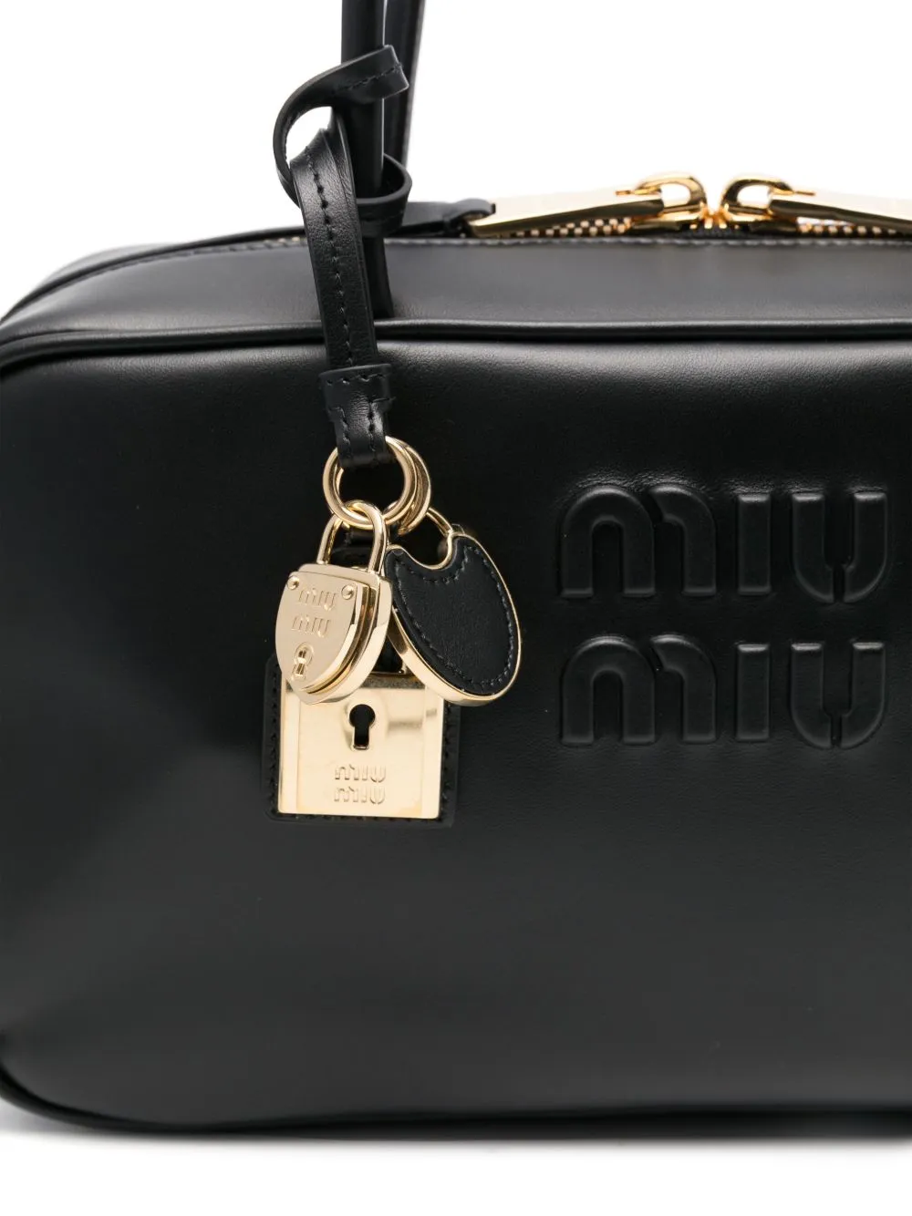 Beau leather handbag
