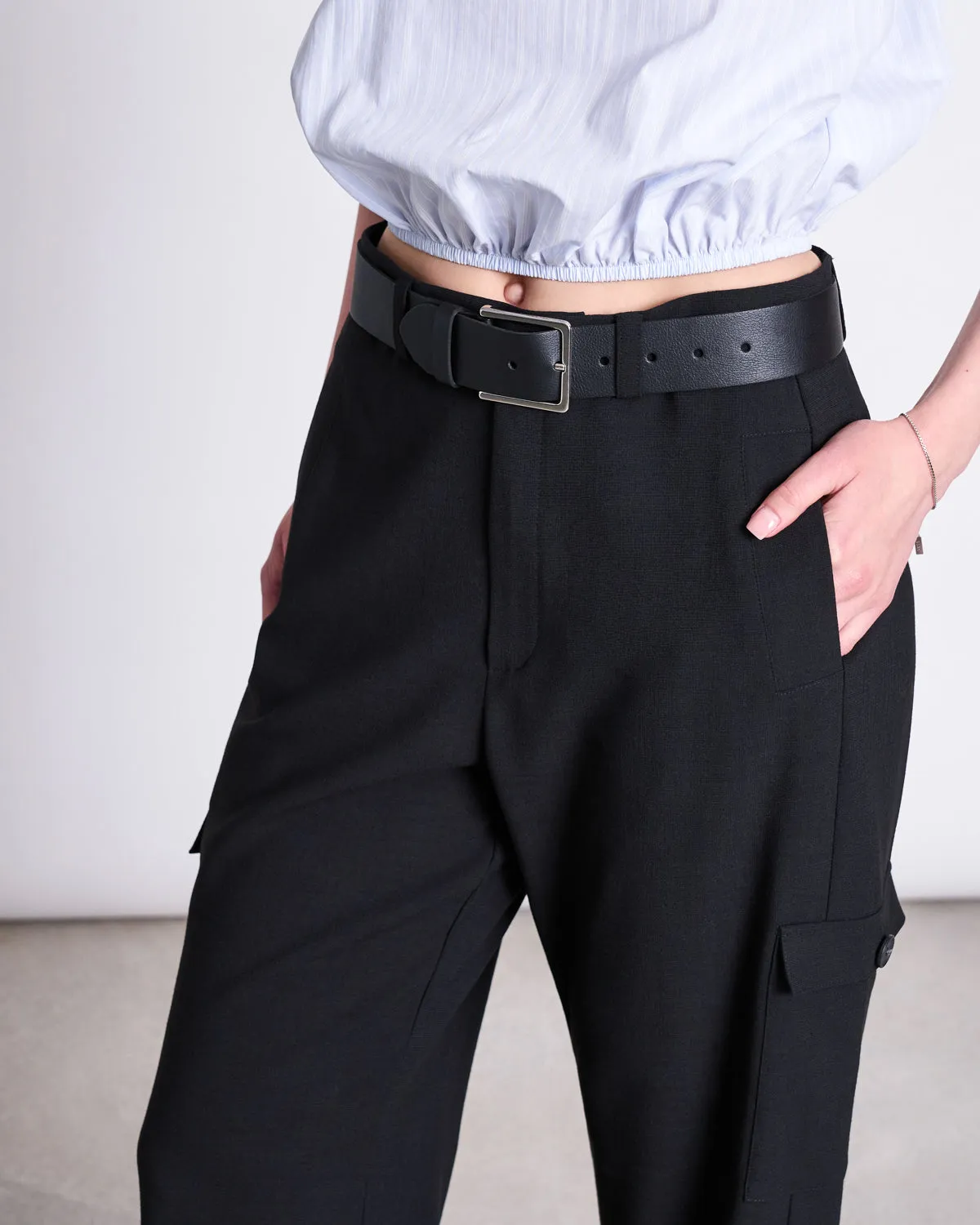 BELT FILSO BLACK SILVER