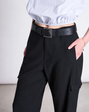 BELT FILSO BLACK SILVER