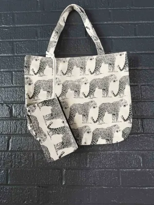 Big   Little Canvas Tote