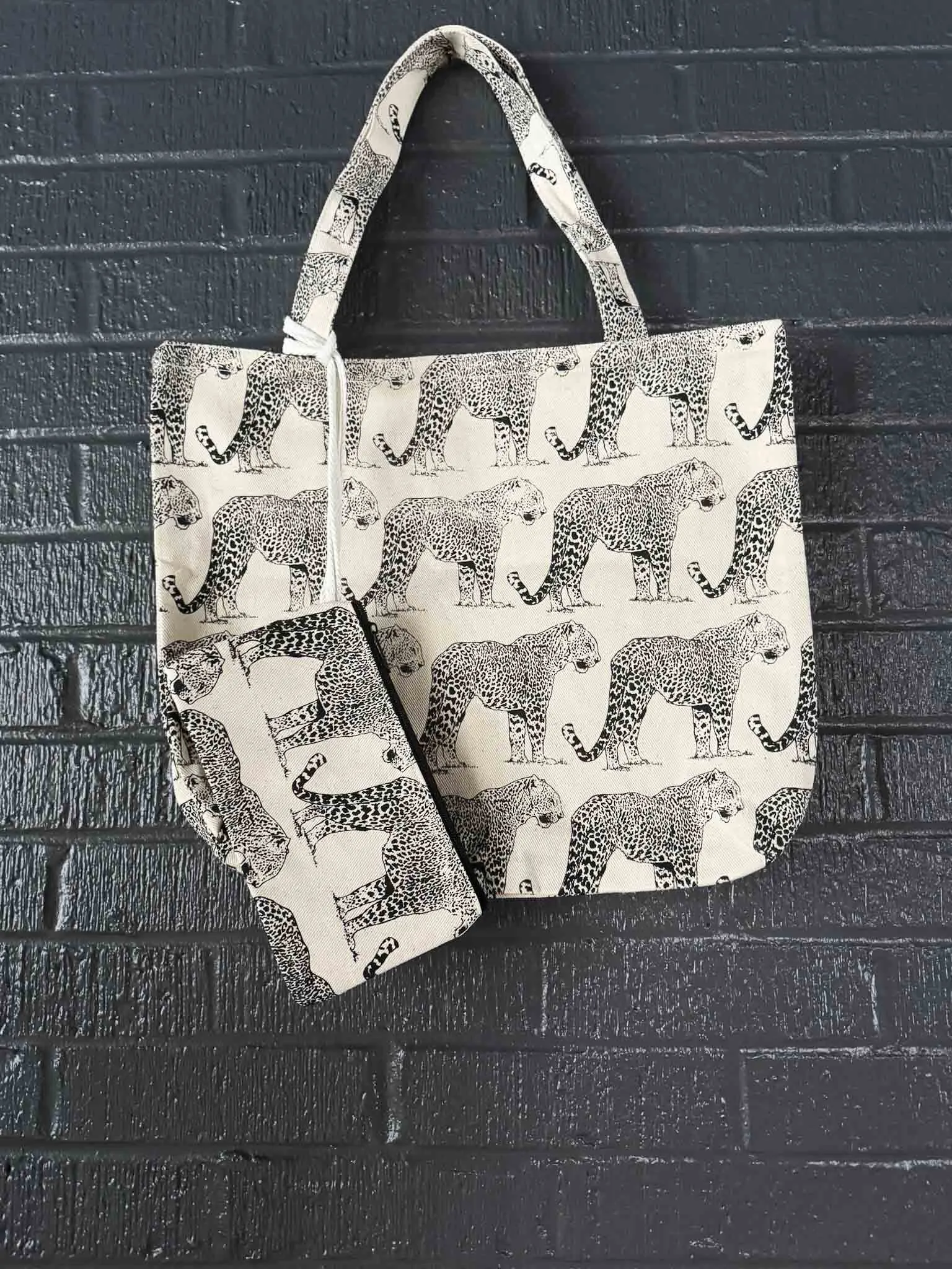 Big   Little Canvas Tote