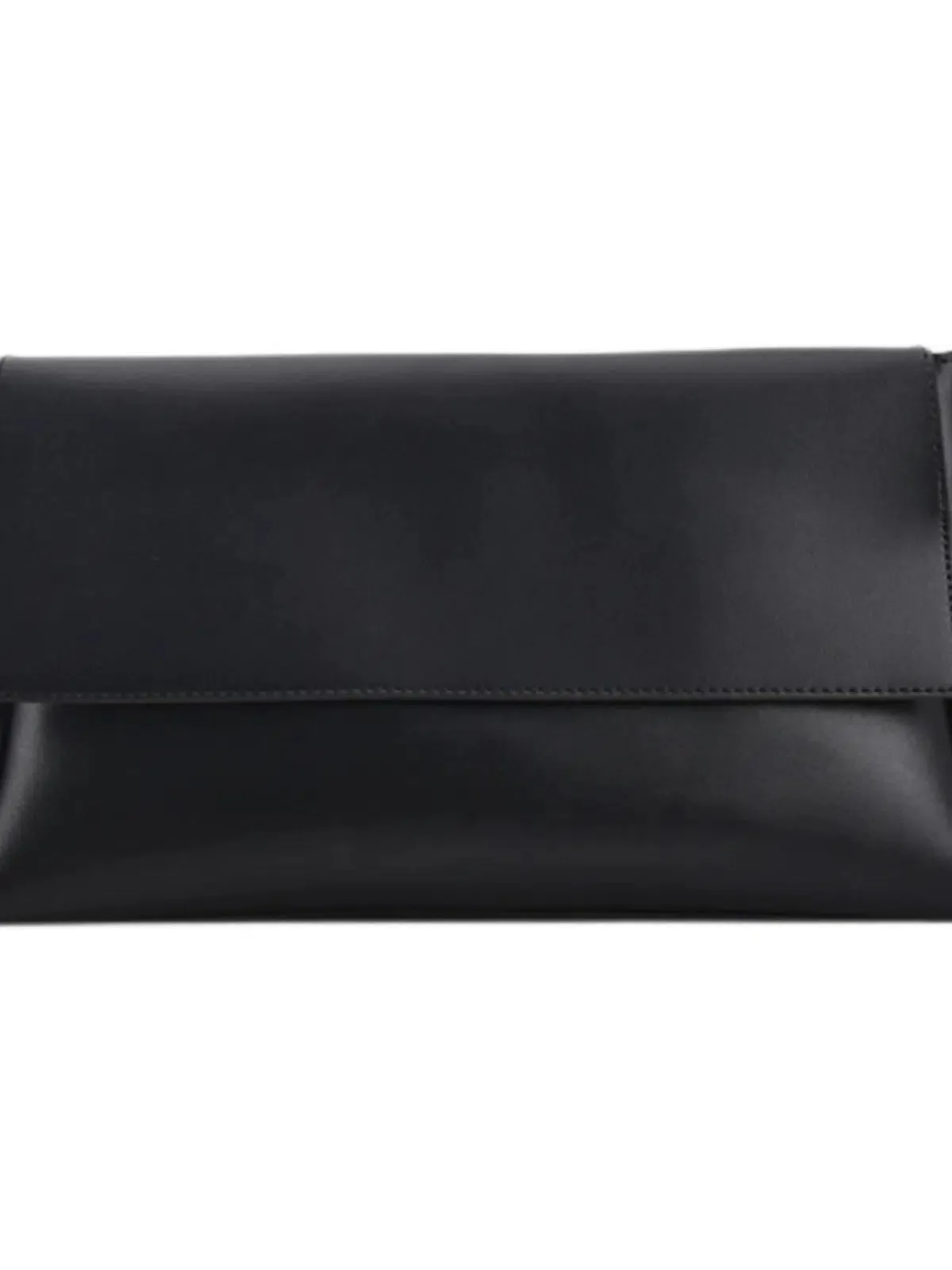 Black Leather Shoulder Bag