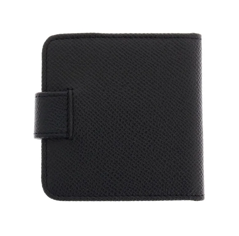 Blue Dauphine Leather Condom Holder