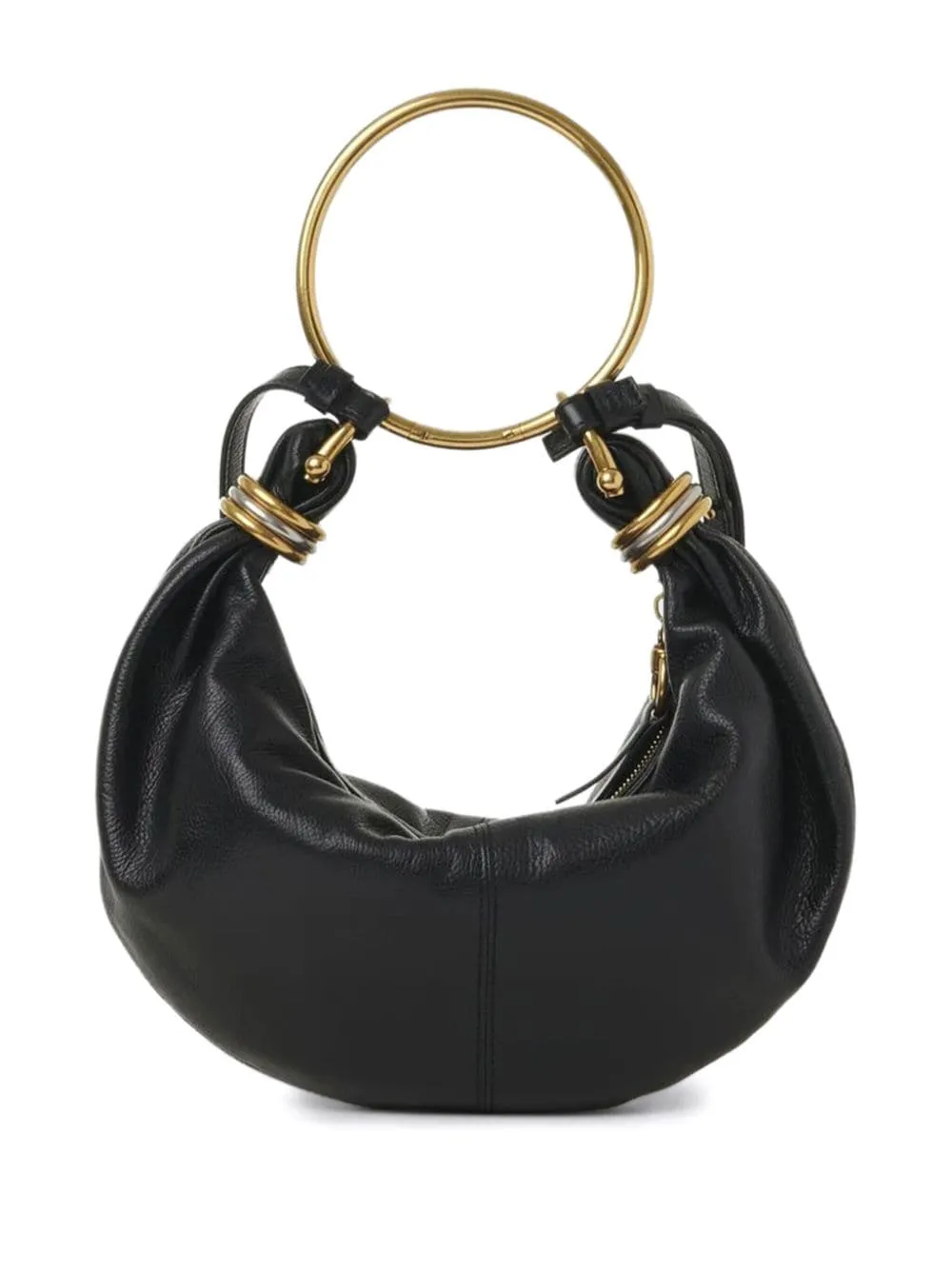 Bracelet small leather hobo bag