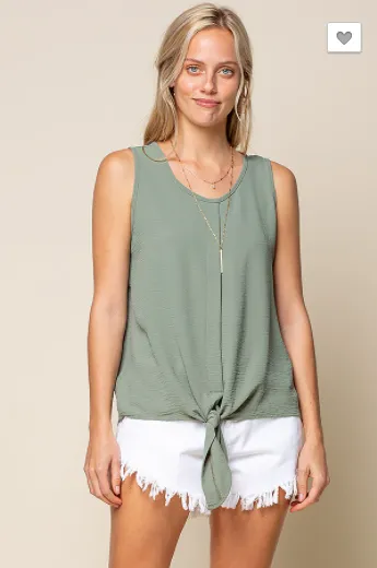 Bree Sleeveless Top-2 Colors Available
